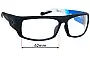 Sunglass Fix Replacement Lenses for Spy Optic Admiral - 62mm Wide 