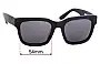 Sunglass Fix Replacement Lenses for Spy Optic Trancas - 54mm Wide 