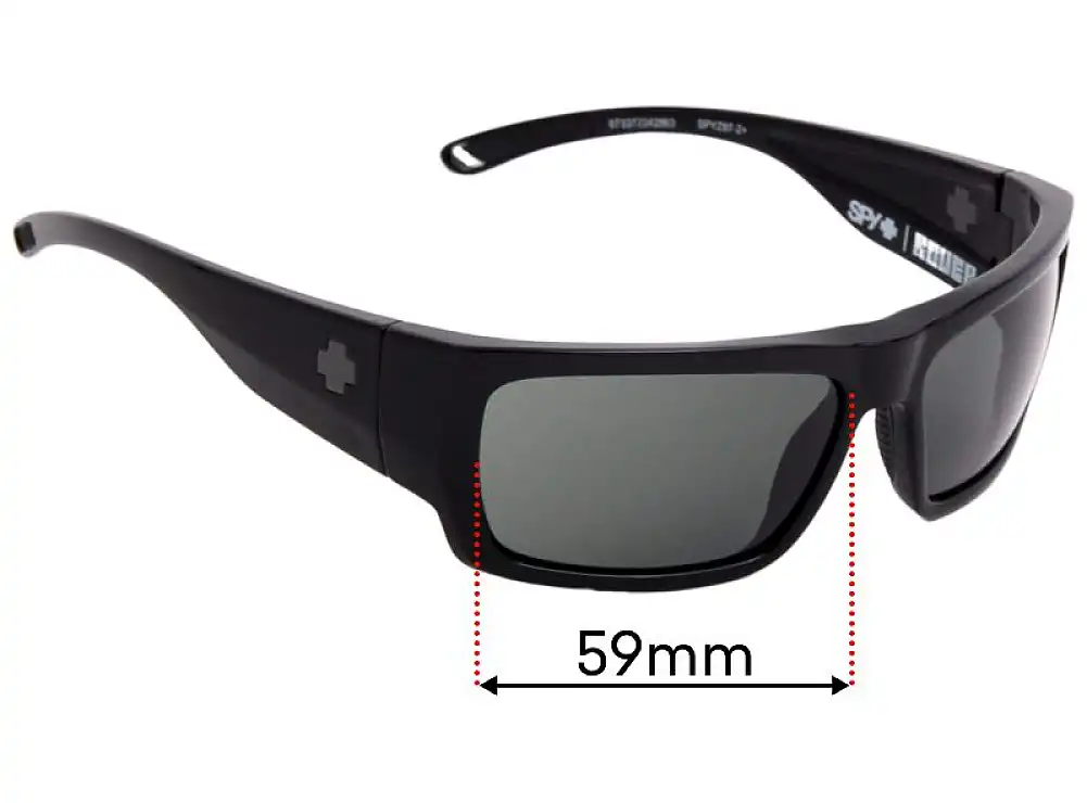 Sunglass Fix Replacement Lenses for Spy Optic Rover - 59mm Wide Sunglass Fix Replacement Lenses for Spy Optic Rover - 59mm Wide