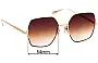 Sunglass Fix Replacement Lenses for Sunday Somewhere Eden - 54mm Wide 