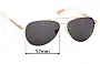 Sunglass Fix Replacement Lenses for Superdry Chassis - 57mm Wide 