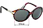 Sunglass Fix Replacement Lenses for Superdry Supersonic - 57mm Wide 