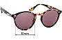 Sunglass Fix Ersatzgläser für Szade Henson - 51mm Wide 
