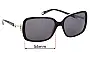 Sunglass Fix Ersatzgläser für Tiffany & Co TF 4043 - 56mm Wide 