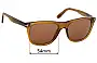 Sunglass Fix Replacement Lenses for Tom Ford Andrew TF500 - 54mm Wide 