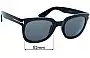 Sunglass Fix Replacement Lenses for Tom Ford TF5179-F - 52mm Wide 