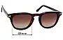 Sunglass Fix Replacement Lenses for Tom Ford TF5488-B - 49mm Wide 