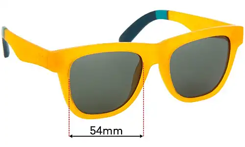 Sunglass Fix Ersatzgläser für Toms  Dalston - 54mm Wide 