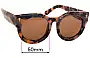 Sunglass Fix Replacement Lenses for Valley A Dead Coffin Club - 50mm Wide 