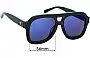 Sunglass Fix Replacement Lenses for Valley Forks - 56mm Wide 