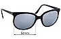 Sunglass Fix Lentes de Repuesto para Vuarnet Pouilloux 002 - 56mm Wide 
