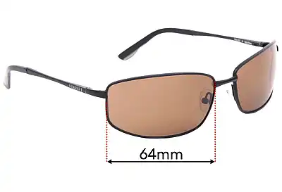 Vuarnet REF192 Lentes de Repuesto 64mm wide 