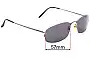 Sunglass Fix Replacement Lenses for Zeiss 1821 - 57mm Wide 