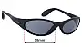 Sunglass Fix Replacement Lenses for Killer Loop K1110 The Fix - 58mm Wide 