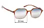Sunglass Fix Replacement Lenses for Ray-Ban RB2194 John - 51mm Wide 
