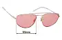 Sunglass Fix Replacement Lenses for Ray-Ban RB3668 - 55mm Wide 