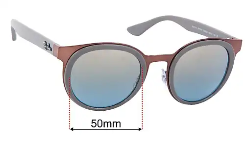 Ray-Ban RB3710 Bonnie Replacement Lenses 50mm wide 