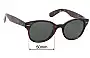 Sunglass Fix Ersatzgläser für Ray-Ban RB4141 - 50mm Wide 