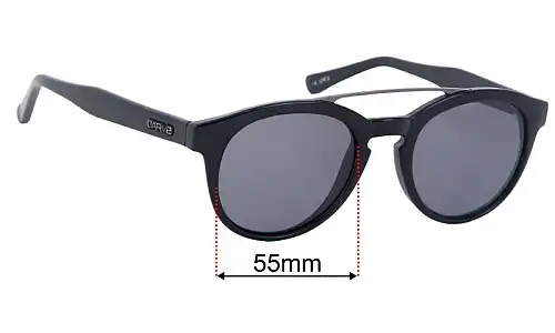 Carve Switchback  Replacement Lenses 50mm wide 