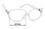 Sunglass Fix Replacement Lenses for Karen Walker Amelia - 61mm Wide 