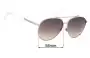 Sunglass Fix Replacement Lenses for Marc by Marc Jacobs MMJ 301/S - 58mm Wide 