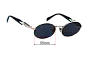 Sunglass Fix Ersatzgläser für Prada SPR65Z - 55mm Wide 