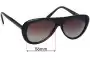 Sunglass Fix Lentes de Repuesto para Aroflex Aviador-3 - 56mm Wide 
