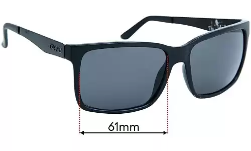 Sunglass Fix Replacement Lenses for Carve The Island - 61mm Wide Carve The Island Replacement Lenses 61mm wide