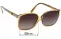 Sunglass Fix Replacement Lenses for Christian Dior 2291 - 58mm Wide 