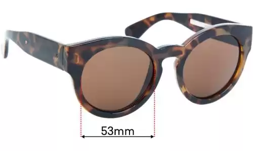 Country Road Claudia Replacement Lenses 53mm wide 