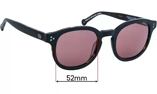 Sunglass Fix Replacement Lenses for Deus Ex Machina Sun Rx 3 - 52mm Wide Sunglass Fix Replacement Lenses for Deus Ex Machina Sun Rx 3 - 52mm Wide