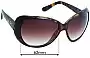 Sunglass Fix Verres de Remplacement pour Dolce & Gabbana DG8081 - 62mm Wide 