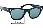Sunglass Fix Replacement Lenses for Epokhe Non - 51mm Wide 