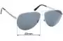 Sunglass Fix Lentes de Repuesto para Gucci GG0137S - 61mm Wide 