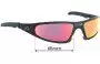 Sunglass Fix Replacement Lenses for Liquid Eyewear Player - 65mm Wide 