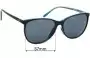 Sunglass Fix Ersatzgläser für Maui Jim MJ723 Ocean - 57mm Wide 