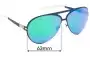 Sunglass Fix Verres de Remplacement pour Mykita and Bernhard Willhelm Sepp - 63mm Wide 