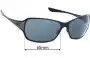 Sunglass Fix Replacement Lenses for Oakley Behave OO4003 - 65mm Wide 