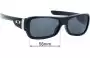 Sunglass Fix Replacement Lenses for Oakley Montefrio - 58mm Wide 