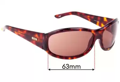 Odyssey 20/20 Luna Replacement Lenses 63mm wide 