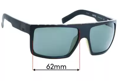 Otis Capitol Lentes de Repuesto 62mm wide 