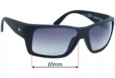 Otis Coastin Lentes de Repuesto 61mm wide 