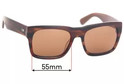 Otis Stones Throw Lentes de Repuesto 55mm wide 