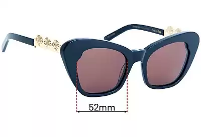 Pared  Two By Two Replacement Lenses 52mm wide 