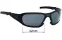 Sunglass Fix Replacement Lenses for Liquid Eyewear Titan - 62mm Wide 