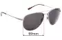 Sunglass Fix Verres de Remplacement pour Polo Polo PH 3111 - 59mm Wide 