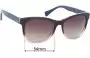 Sunglass Fix Replacement Lenses for Ralph Lauren RA 5196 - 54mm Wide 