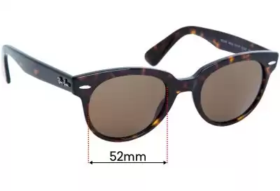 Ray-Ban RB2199 Orion Ersatzgläser 52mm wide 