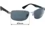 Sunglass Fix Replacement Lenses for Ray-Ban RB3478 - 60mm Wide 