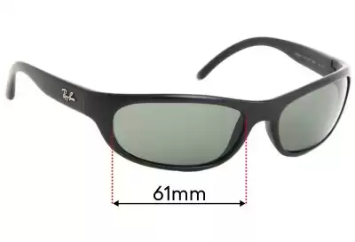 Ray-Ban RB4033 60mm Ersatzgläser 61mm wide 
